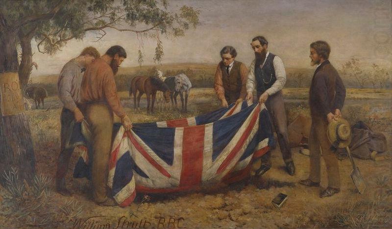 William Strutt The Burial of Burke china oil painting image